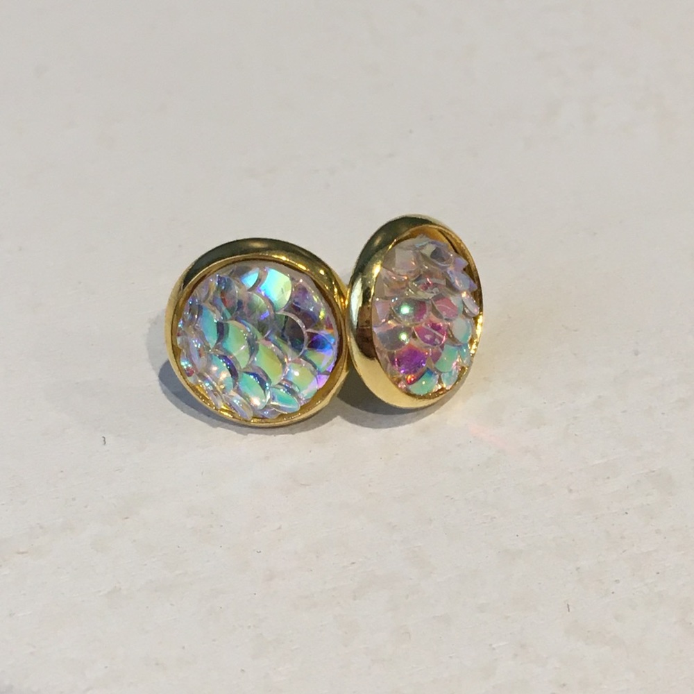 Mermaid earrings